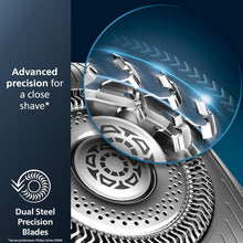 Load image into Gallery viewer, PHILIPS S9982/50 Electric Shaver Series 9000, Wet & Dry Electric with Dual SteelPrecision Blades