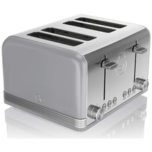 Load image into Gallery viewer, SWAN ST19020GRN Retro 4 Slice Toaster