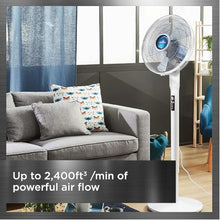 Load image into Gallery viewer, ROWENTA VU5870 Turbo Silence Extreme Stand Fan with Automatic Oscillation