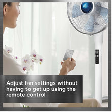 Load image into Gallery viewer, ROWENTA VU5870 Turbo Silence Extreme Stand Fan with Automatic Oscillation
