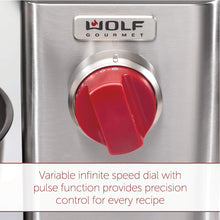 Charger l'image dans la galerie, Wolf Gourmet Batteur sur socle haute performance WGSM100S 7 pintes en acier inoxydable brossé - Remis à neuf avec la garantie Home Essentials