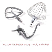 Charger l'image dans la galerie, Wolf Gourmet Batteur sur socle haute performance WGSM100S 7 pintes en acier inoxydable brossé - Remis à neuf avec la garantie Home Essentials