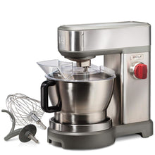 Charger l'image dans la galerie, Wolf Gourmet Batteur sur socle haute performance WGSM100S 7 pintes en acier inoxydable brossé - Remis à neuf avec la garantie Home Essentials