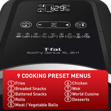 Load image into Gallery viewer, T-FAL ActiFry Air Fryer Genius XL 2 in 1 - YV970850