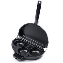 Load image into Gallery viewer, FOX RUN Non-Stick Omelette Pan with Egg Poacher - 4498