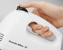 Load image into Gallery viewer, PROCTOR SILEX Easy Mix 5-Speed White Hand Mixer - 62515RY