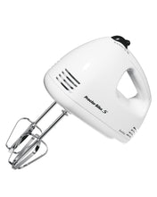 Load image into Gallery viewer, PROCTOR SILEX Easy Mix 5-Speed White Hand Mixer - 62515RY