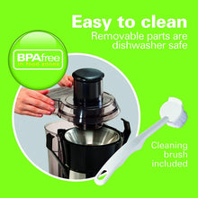 Load image into Gallery viewer, HAMILTON BEACH Stainless Steel 800W Big Mouth Juicer - 67608Z