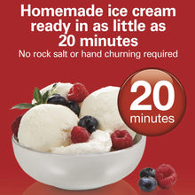 Charger l'image dans la galerie, Machine à crème glacée et yaourt glacé HAMILTON BEACH - Remis à neuf avec la garantie Home Essentials - 68880