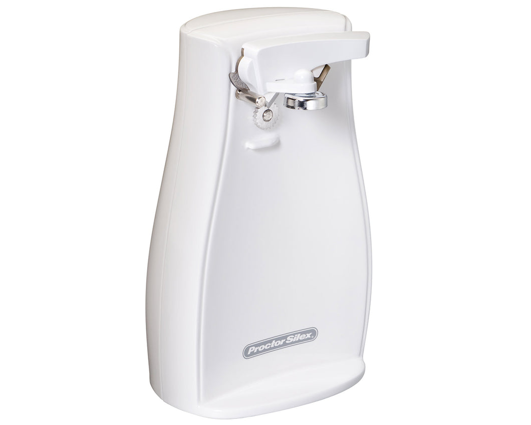PROCTOR SILEX White Automatic Can Opener - 75224F