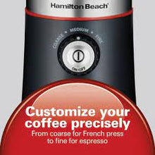 Load image into Gallery viewer, HAMILTON BEACH 14-Cup Custom Coffee Grinder - 80393C