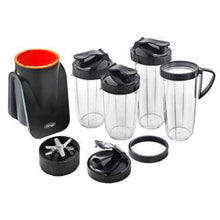 Load image into Gallery viewer, OMEGA MeGo Personal Blender Bundle with Bonus Cups and Lids - BL1002BK23