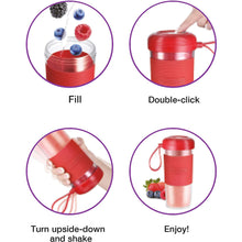 Load image into Gallery viewer, SALTON Portable Personal Blender Red - BL2045RD