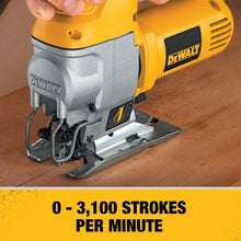 Load image into Gallery viewer, DEWALT 5.5 Amp Top Handle Jig Saw Kit - Refurbished with Dewalt Warranty -DW317K