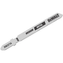 Load image into Gallery viewer, DEWALT 3" 18 TPI T-Shank Metal Cutting Cobalt Steel Jig Saw Blade (5-pack) - DW3774-5