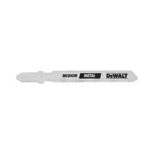 Load image into Gallery viewer, DEWALT 3" 32 TPI T-Shank Metal Cutting Cobalt Steel Jig Saw Blade - DW3778-5