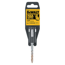 Load image into Gallery viewer, DEWALT 1/4" x 2" x 4" Rock Carbide SDS-Plus Hammer Bit - DW5416