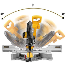 Charger l'image dans la galerie, DEWALT Scie à onglets composée coulissante à double biseau de 12 pouces - Reconditionnée avec la garantie Dewalt - DWS779