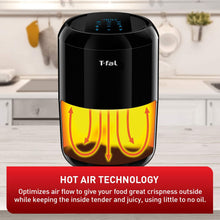 Load image into Gallery viewer, T-FAL Compact Digital Air Fryer 1.6L - Blemished package with full warranty - EY301850