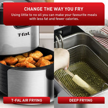 Load image into Gallery viewer, T-FAL 4.2L Digital Stainless Steel Prestige Air Fryer - Blemished package with full warranty - EY403D50