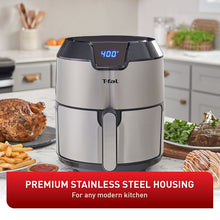 Load image into Gallery viewer, T-FAL 4.2L Digital Stainless Steel Prestige Air Fryer - Blemished package with full warranty - EY403D50