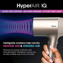 Load image into Gallery viewer, SHARK Blow Dryer HyperAIR Fast-Drying with IQ 2-in-1 Concentrator - Factory serviced with Home Essentials warranty - HD102C