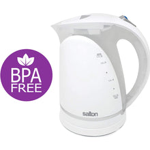 Load image into Gallery viewer, SALTON Cordless Electric Kettle, Water Boiler and Tea Heater - JK1648W