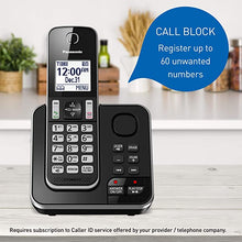Charger l'image dans la galerie, Téléphone PANASONIC à 1 combiné avec répondeur - Remis à neuf avec la garantie Home Essentials - KX-TGD390C