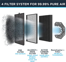 Load image into Gallery viewer, ROWENTA Air Purifier with Nanocaptur Filter - Blemished package with full warranty - PU3040U0
