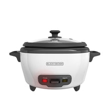 Load image into Gallery viewer, BLACK + DECKER 6-Cup Rice Cooker - Factory Certified with Full Warranty - RC506C