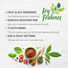 Load image into Gallery viewer, PANASONIC Automatic Bread Maker - Refurbished with Home Essentials warranty -  SDRD250