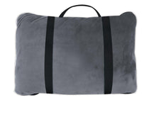 Charger l'image dans la galerie, SHARPER IMAGE Couverture chauffante 2 en 1 en peluche alimentée par USB - SMG6001GY