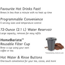 Charger l'image dans la galerie, CUISINART - Cafetière individuelle haut de gamme - Reconditionnée avec garantie Cuisinart - SS-10C