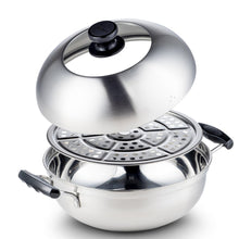 Load image into Gallery viewer, SUPOR 26CM Multi-Purpose Stainless Steel Pot - Blemished package with full warranty - ST26Y1C