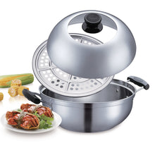 Load image into Gallery viewer, SUPOR 26CM Multi-Purpose Stainless Steel Pot - Blemished package with full warranty - ST26Y1C