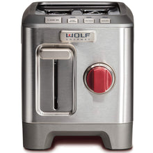 Load image into Gallery viewer, WOLF Gourmet 2 Slice Toaster - Factory serviced with 1 year warranty - WGTR102S