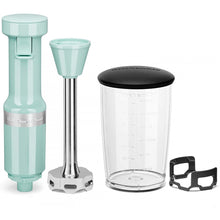 Load image into Gallery viewer, KitchenAid Variable Speed Corded Hand Blender (Ice Blue) - KHBV53IC