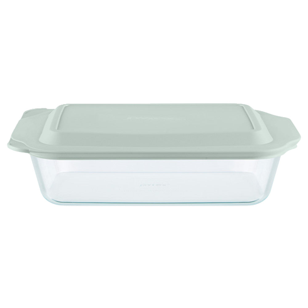 PYREX 1134582 Baking Dish 9x13 Deep with Sage Green Lid