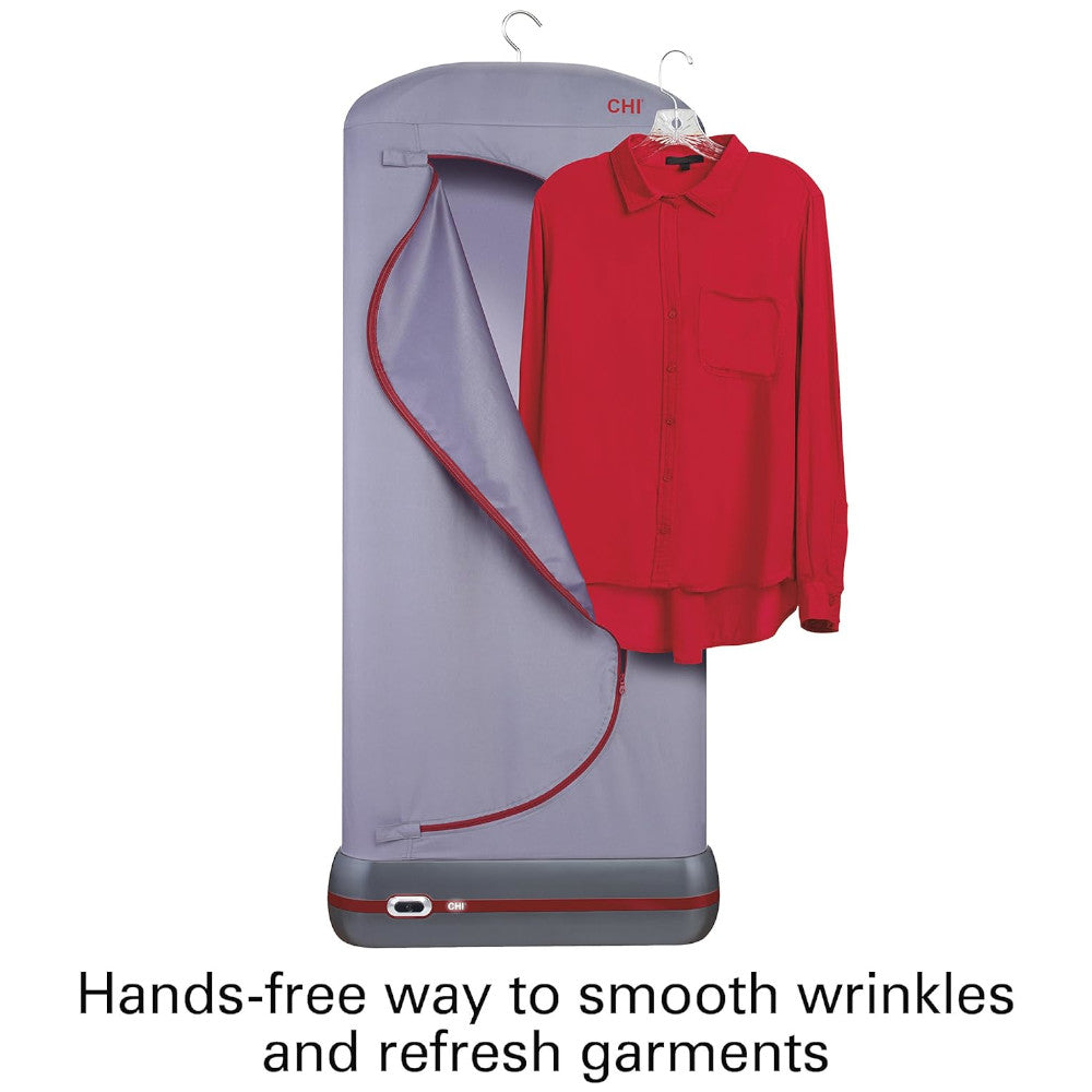 CHI 11572C Défroisseur vapeur pour tissus et vêtements Easy Garment - Emballage imparfait avec garantie complète