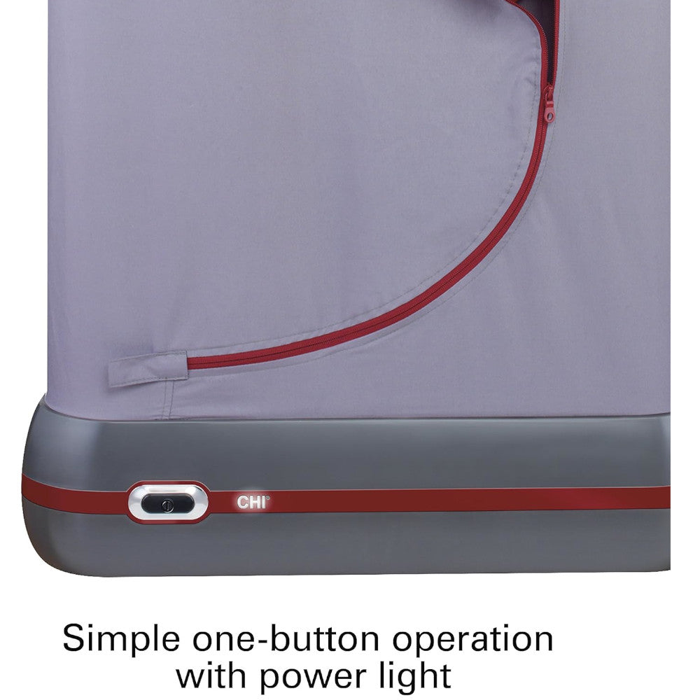 CHI 11572C Défroisseur vapeur pour tissus et vêtements Easy Garment - Emballage imparfait avec garantie complète