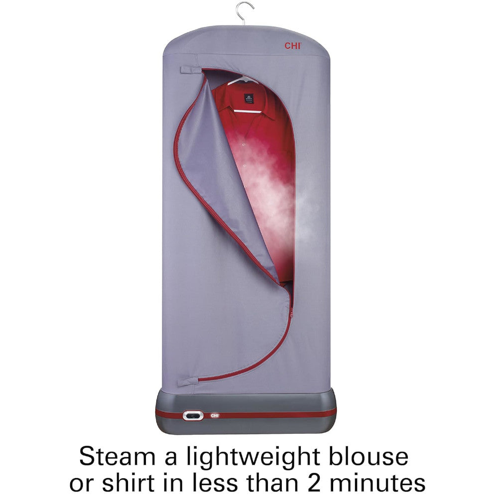 CHI 11572C Défroisseur vapeur pour tissus et vêtements Easy Garment - Emballage imparfait avec garantie complète