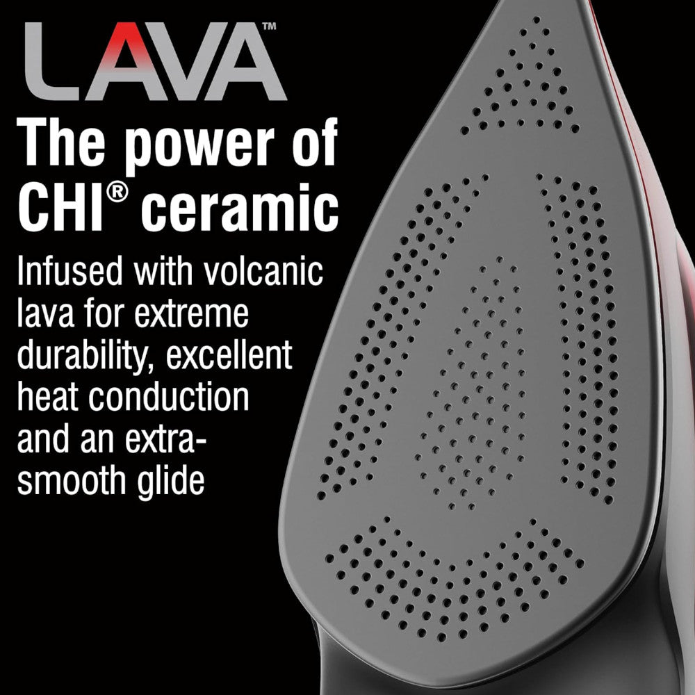 Fer à lave CHI 13130 ​​- Entretenu en usine avec la garantie Home Essentials