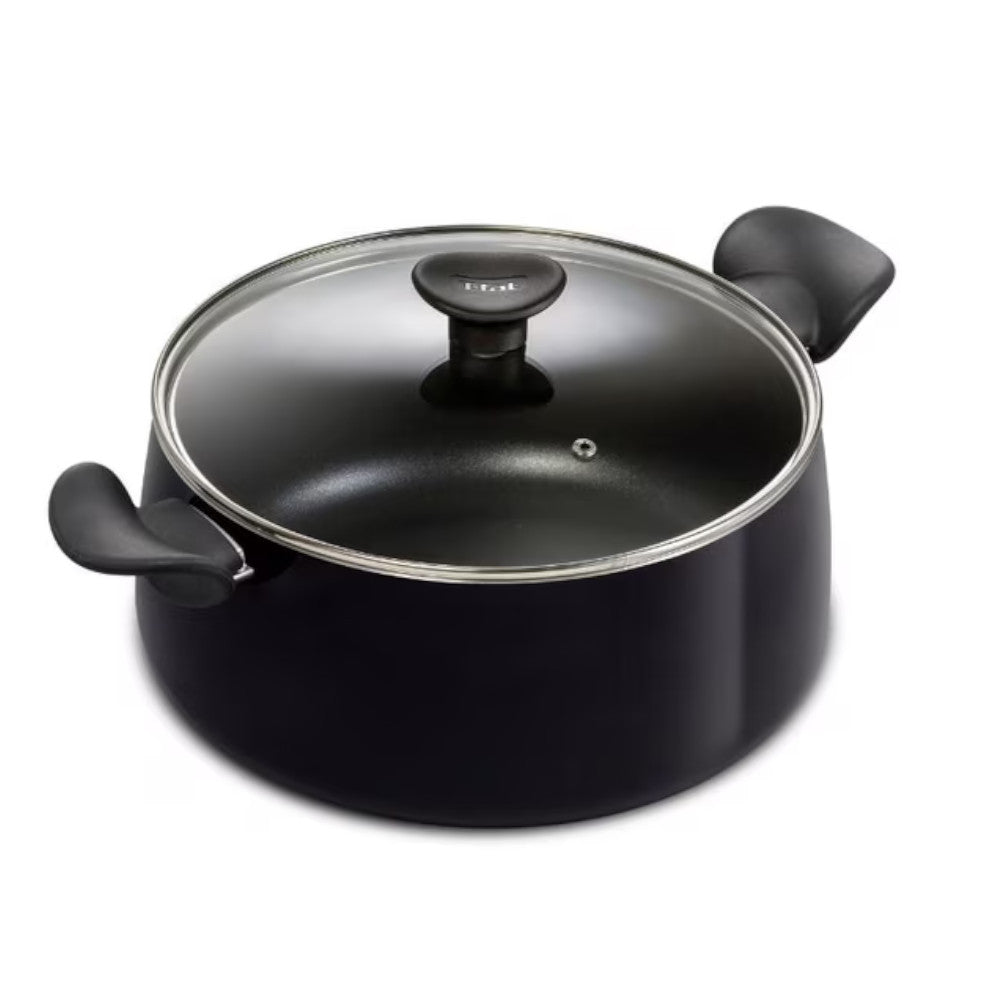 T-FAL 2100129519 Expert Dutch Oven with Glass Lid 5Qt