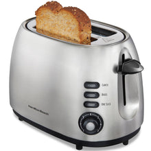 Load image into Gallery viewer, HAMILTON BEACH 2 Slice Toaster with Sure-Toast™ Technology Stainless Steel - 22220
