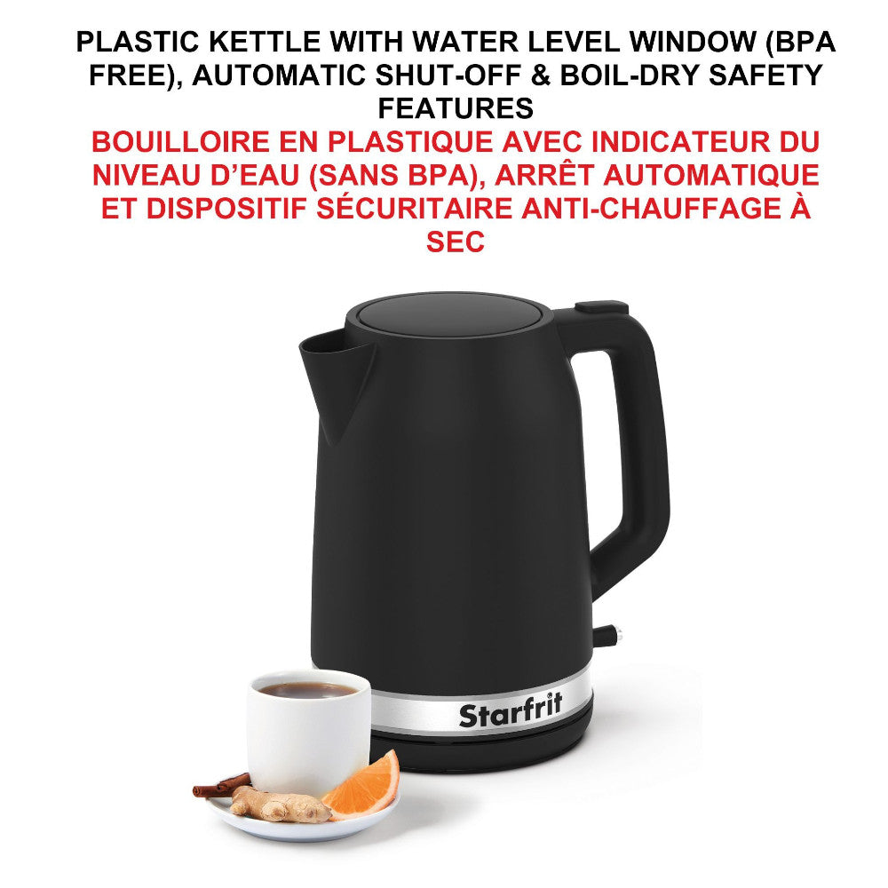 STARFRIT 024055 Electric Kettle Black