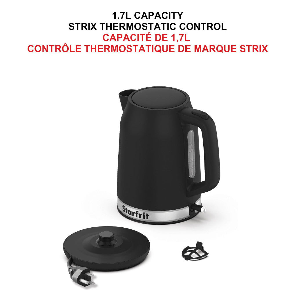 Bouilloire électrique STARFRIT 024055 noire
