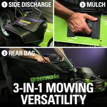 Load image into Gallery viewer, GREENWORKS 25022 12 Amp Corded 20-Inch Lawn Mower
