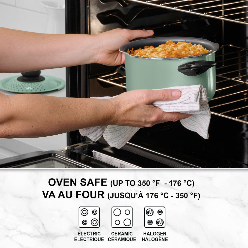 STARFRIT 30171 Mini Pasta Pot with Locking Perforated Lid 2.2 L