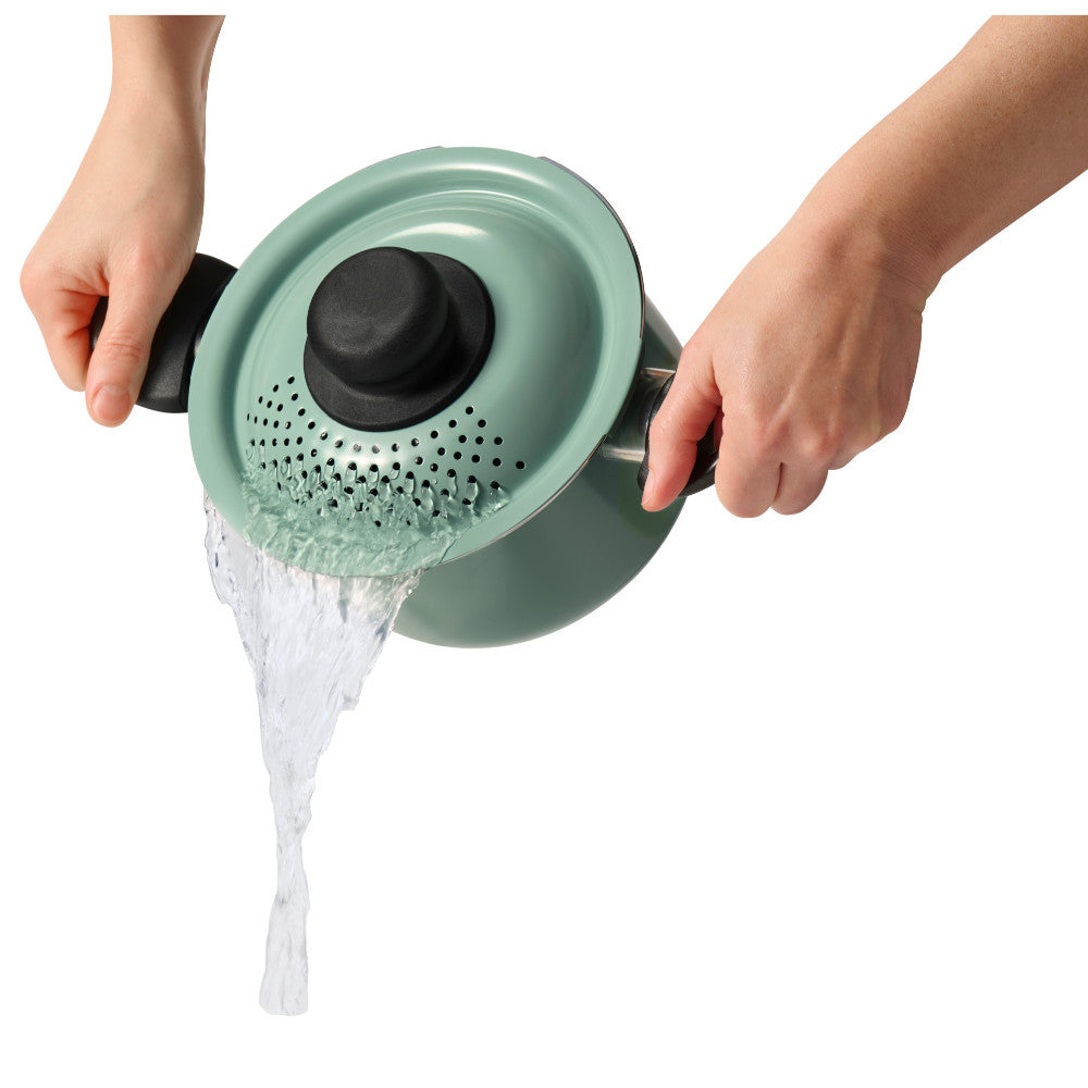 STARFRIT 30171 Mini Pasta Pot with Locking Perforated Lid 2.2 L