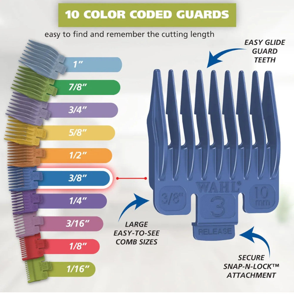 WAHL 3029694 Color Pro Corded Hair Clipper Kit